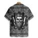 HYPERFAVOR Skull Barber Shirts for Men- Casual Short Sleeve Barber Skull Shirt Men- Barber Hawaiian Shirts for Men X-Large V9 - Buy Online on GoSupps.com