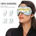 Haskirky Light Blocking Breathable Eye Mask for Adults - Ideal for Travel, Yoga, Meditation, and Deep Sleep - Adjustable and Comfortable - Dolphin Fish Cora Design - Buy Online on GoSupps.com