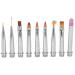Nail Dotting Tool Set | Professional Nail Art Brush for Manicurists | Silver Nail Polish Essentials - Buy Online on GoSupps.com