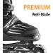 TANOSHII Inline Skates | Light Up Wheels | 4 Size Adjustable Roller Blades for New Skaters | Women Men Boys Girls | Large-Youth&Adult (4.5-7.5US) - Buy Online on GoSupps.com