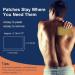 WILD+ Back Pain Patches Large - 12 Patches | Maximum Strength Relief for Back, Shoulder, Knee, Neck & Joint Pain | Fast Acting & Long Lasting - Buy Online on GoSupps.com