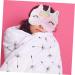 ERINGOGO Couvre-yeux En Peluche Licorne Gar on Et Filles Masque Pour Dormir Doux Taille Unique Motif Tie-dye Violet Confortable Et Occultant Pour Sieste Soir e Pyjama Et Voyages - Buy Online on GoSupps.com