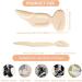 Heel Protectors Shoe Pads Inserts - Relieve Heel Pain with Massage Particles and Arch Support (2 Pairs Black) - Buy Online on GoSupps.com