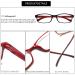 5 Pack Reading Glasses for Men & Women - High-Quality Comfortable Rectangular Spring Hinges - 5 Colors - 0.75 Magnification - Buy Online on GoSupps.com