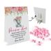 Baby Pacifier Hunt Baby Shower Games  Gender Reveal Game  Flower Elephant 8 10 Sign and 50 Mini Acrylic Pacifier  Favorite Adults Kids Games for Baby Shower Activities Baby Shower Games for Girl BPH09