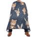 Waterproof Barber Cape -Animal Cute Bunny and Bear Cheetah Haircut Bib for Men Unisex Hair Cutting Cape(8rp1a)