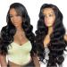 24 Inch Body Wave 13X4 HD Lace Front Wigs Human Hair Wigs For Black Women 180 Density Transparent Lace Frontal Wigs Human Hair Brazilian Virgin Real Glueless Wig Human Hair With Baby Hair Can Be Dyed 24 Inch Body Wave HD Lace Wig