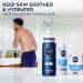 Nivea Men Sensitive Cooling Post Shave Balm - Soothing 3.3 fl oz (100 ml) for Irritation Relief - Buy Online on GoSupps.com