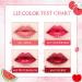 2 Colors Lip Stain Tint Plumping Mini Liquid Lipstick - Waterproof & Long Lasting Korean Lip Tint Stain - Natural Glossy Finish - Christmas Gifts - Apple & Strawberry - Buy Online on GoSupps.com