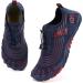 Topwolve Aqua Shoes for Men & Women - Rapid Dry Barefoot Water Sports Shoes - Dark Blue - Outdoor Fitness & Beach Ready - Buy Online on GoSupps.com