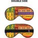 African National Patterns Eye Mask - Soft Adjustable Sleep Mask for Men & Women | Comfort & Style for Nighttime Bliss - Buy Online on GoSupps.com