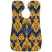 Abstract Yellow Floral Beard Bib Apron | Beard Hair Catcher for Men | Perfect Father's Day & Christmas Gifts - Buy Online on GoSupps.com