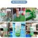 XISTEST 2PCS Automatic Bird Feeder & Water Dispenser Set for Cage - Ideal for Pet Parrots, Budgies, Lovebirds, Cockatiels - 140ml + 150ml Capacity - Buy Online on GoSupps.com