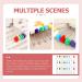 iplusmile 500 Pcs Safety Pin Diaper Set - Baby Nappy Hijab Pin with Plastic Head - Girl Scout Towel Bibs Fastener - Colorful Steel Toddler Child Pins 5.4x1cm - Buy Online on GoSupps.com