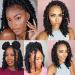 8 Packs Pre-Separated Springy Afro Twist Hair 18 Inch 1B - Synthetic Marley Twist Braiding Hair - Buy Online on GoSupps.com
