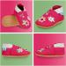 Soft Sole Baby Shoes for Girl & Boy | Leather Toddler Walking Shoes 18-24 Months | Pink Blossoms - Buy Online on GoSupps.com
