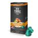 Der-Franz Nespresso Compatible Coffee Capsules 1 x 10 Capsules Hazelnut Flavoured