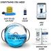 Tidal Tank Sphere - Aqua Ball for Core and Balance Workout - Portable Fitness Equipment - Buy Online on GoSupps.com