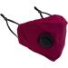 Washable Face Mask with Filter(Red) Reusable Face Mask with Activated Carbon Filter Breathable Face Mask all-round Protection from Pollution Cotton Face Covering - Buy Online on GoSupps.com