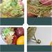 Fruit Bowl Fruit Basket Fruit Bowl 2 Tier Fruit Basket for Kitchen Fruit Bowl for Kitchen Counter Kitchen Accessories (Color : A) - Buy Online on GoSupps.com