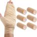 LotFancy Self Adhesive Bandage Wrap 6 Pack - 4 x 5 Yards Non Woven Cohesive Bandage Tape for Sprains - Tan Color - 4x180 Inch, Pack of 6 - Buy Online on GoSupps.com