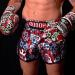 Buddha Fight Wear Fantasy Luzbel Boxing Gloves - 16oz Red - Muay Thai & Kickboxing - Odor-Resistant Synthetic Leather - Reinforced Seams - Unique Designs - Buy Online on GoSupps.com