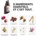 ANTI-AGING Face Serum | 100% natural | With Bakuchiol 1% (natural alternative to retinol) + ORGANIC Prickly Pear Oil + Q10 | Anti-wrinkles/fine lines + Skin elasticity | 30ml | 8 ingredients - Buy Online on GoSupps.com