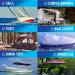 Repair Tape Fabric Repair Boat Covers Canvas Repair Tape Pop Up Camper RV Awning Repair Tape Tarp Canopy Tear & Vinyl Waterproof Bimini Tops Sail Air Mattress Patch Kit 30FTx3 Clear Heavy Duty - Buy Online on GoSupps.com
