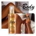 Shimmer Body Oil - Highlighting Liquid Glow Luminizer | Moisturizing Face Serum & Body Oil for Dry Skin - Pack of 2 - Buy Online on GoSupps.com