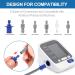 Small Blood Pressure Cuff 6.69 8.66 - Compatible with Omron & More Perfect for Thin Arms - Replace & Customize - Buy Online on GoSupps.com