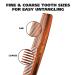 Wahl Beard Mustache & Hair Styling Comb for Men - Handcrafted Cellulose Acetate - Smooth Rounded Teeth - Model 3328 - Buy Online on GoSupps.com