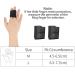 Eulant Finger Bandage (2 Pack) - Elastic Splint & Neoprene Stabilizer for Sports | Finger Protection & Orthosis for Double Fingers (M) 4.5-6.5cm - Buy Online on GoSupps.com