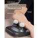 Military-Grade Electric Massage Gun - 4 Heads 5 Gears 2 Modes | Portable Deep Tissue Hand Massager for Neck Back Legs & Shoulders (Black) - Buy Online on GoSupps.com