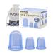 BOOKUU Silicone Cupping Therapy Sets , Anti Cellulite Cup Massager - Vacuum Suction Cup for Cellulite Treatment - Amazing Cellulite Remover
