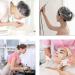 50pcs Large Thick Clear Disposable Shower Caps for Hair Care in Beauty Salon, Home, Hotel, Spa - Elastic Bath Cap - Clear Plastic - Hair Salon Essential - Buy Online on GoSupps.com