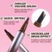 Hobngmuc Liquid Eyebrow Pencil Tinted Eyebrow Pencil | Waterproof Eyebrow Pen Long Lasting Liquid Eyebrow Pencil - Precise Liquid Eyebrow Pen Stain Resistant Color - Buy Online on GoSupps.com