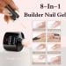KANORINE 8-in-1 Gel Nail Polish Builder - Nude Hard Gel for Nails Strength & Extension - 15ML Bottle - Buy Online on GoSupps.com