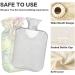 Naanle Vintage Flower Hot Water Bottle with Cover - 2L Heat Therapy for Back Pain Relief Hand & Foot Warmer - Buy Online on GoSupps.com