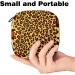 Leopard Jaguar Pattern Sanitary Napkin Storage Bag | Portable Menstruation Pad & Cup Pouch for Teens & Women - Buy Online on GoSupps.com