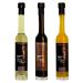 Gl cks Momente Tropical Mix Set of 3 100 ml Each - Passion Fruit Aperitif Cranberry Crema Mango Crema - Balsamic Crema Fruit Vinegar Preparation with 3% Acid