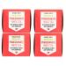 Trader Joe's Pomegranate White Tea - 80 Tea Bags (20 Bags x 4 Pack) - Buy Online on GoSupps.com