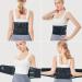 Mercase Back Bandage Belt for Men & Women - XL Back Support with Interchangeable Struts for Lower Back Pain Relief Sciatica & Herniated Disc - Buy Online on GoSupps.com