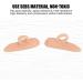 10 Pairs Gel Toe Separators for Hammer Toe & Hallux Valgus | Transparent Overlapping Toe Pads - Comfort & Correction - Buy Online on GoSupps.com