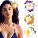 3Pcs Hawaiian Flower Hair Clips 5.5'' Hibiscus Hair Clip Strong Hold Girls Flower Clips 3 Colors Tropical Flower Hair Clip Hair Accessories for Women Girls Wedding Luau Party - Buy Online on GoSupps.com