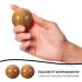 Heallily Qi Gong Balls - 2 Pcs Wooden Baoding Balls for Meditation Massage & Hand Therapy | Chinese Health Exercise for Relaxation - Buy Online on GoSupps.com