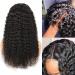 Brazilian Water Wave Lace Front Human Hair T-Part Wig 16 - Pre Plucked with Baby Hair, Deep Curly, 150% Density - For Black Women - Buy Online on GoSupps.com