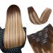 Vlasy Clip in Hair Extensions Human Hair 7 Pieces Clip in Hair Extensions Real Human Hair Seamless Straight Natural Thick Weft Human Hair Clip in Extensions for Women T6/60+6# 16 Inch(80 g) 16 Inch (80 g) T6/60+6#
