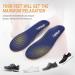 Topsole Orthopedic Insoles for Plantar Fasciitis Flat Foot & Heel Spur - Comfort Shoe Inserts for Men & Women (EU 47-48 30.5cm) - Blue - Buy Online on GoSupps.com