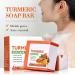 KOAHDE Turmeric Skin Brightening Soap Deep Cleaning Ginger Soaps Turmeric Soap Hyperpigmentation Organic Turmeric Soap Ginger Bath Soap Turmeric Handmade Soap Bar Cleansing Natural Handmade Soap - Buy Online on GoSupps.com