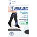 Truform 20-30 mmHg Aloe Infused Knee High Compression Stockings - Open Toe Black 2X-Large - Medical Quality for Comfort & Support - Buy Online on GoSupps.com